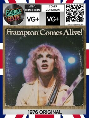 PETER FRAMPTON•Frampton Comes Alive!•1976 US (#SP-3703) A&M, Gatefold